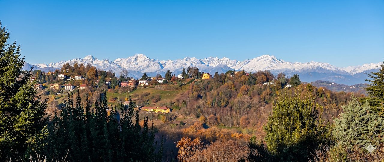 La Dolce Casa di Sonia — vista esterna sulle colline di San Sebastiano da Po